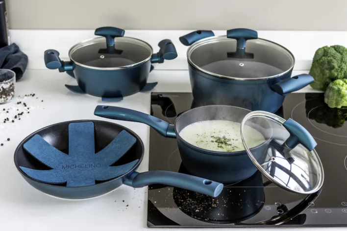 HATEX Topf Set NORA 7-teilig petrol