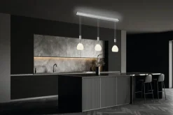 HELL LED Balkenpendel SAM 110 cm nickelfarbig