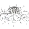 HELL LED Deckenlampe CRYSTAL chromfarbig