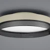 HELL LED Deckenlampe MESH sand /schwarz