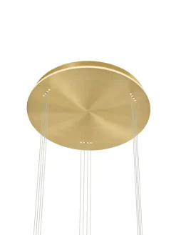 HELL LED Pendellampe SAM 43 cm messingfarbig