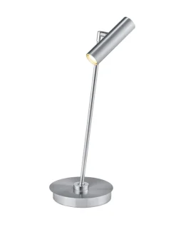 HELL LED Tischlampe TOM nickelfarbig /chromfarbig