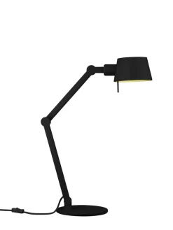 HELL Retrofit Tischlampe MEDO 39 cm schwarz