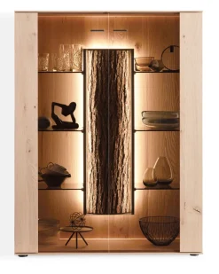 Highboard 106 x 138 x 44 cm braun