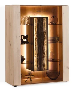 Highboard 106 x 138 x 44 cm braun