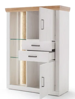 Highboard CALVA 106 cm Pinie Aurelio