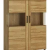 Highboard CORTINA 101,9 x 133 cm Eiche braun