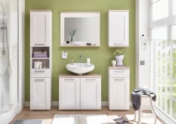 Hängeschrank CASA 38 x 70 cm braun/ weiß