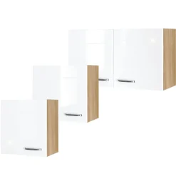 Hängeschrank LUKE Sonoma Eiche /weiß 60 cm