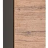 Hängeschrank PARIS 30 x 64 cm Graphit/ Wotan Eiche