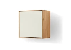 Hängeschrank RIVA Eiche massiv 41,5 x 41 x 25 cm geölt Braun