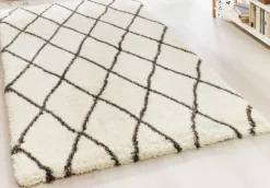 Hochflorteppich FLOKI MARROKKO 60 x 90 cm beige