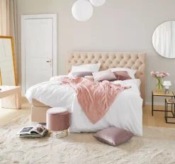 Hochflorteppich SOUL 70 x 140 cm beige