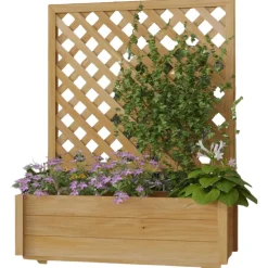 holz4home Pflanzkasten SPALIER 98 x 34 cm Kiefernholz