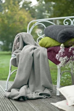 IBENA Fleecedecke OLBIA 130 x 180 cm beige