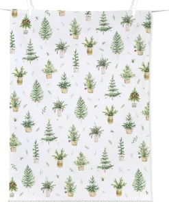 ihr Geschirrtuch FESTIVE HOLIDAYS Baumwolle 70 x 50 cm Grün