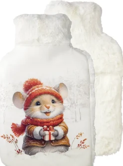 ihr Wärmflasche ELLI AND BECKY Textil Synthetikfaser 1 x 21 x 34 cm Weiß