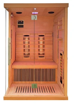 Infrarotsauna SUNRISE M 120x190x105 cm braun
