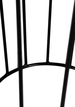 INTERhome Beistelltisch CHUCK Marmor Ø 30 cm Höhe 56 cm Marmor-Dekor Weiß