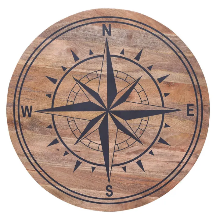 INTERhome Couchtisch YANKEE 90 x 44 cm braun/ schwarz