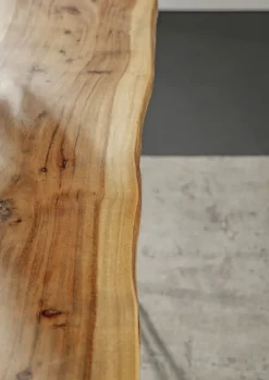 INTERhome Esstisch GRAHAM 140 x 90 cm Akazie massiv/schwarz