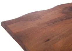 INTERhome Esstisch NORMANDY 200 x 100 cm braun/ schwarz