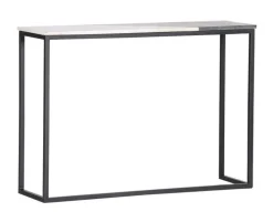 INTERhome Konsolentisch GATSBY 100 x 30 cm schwarz/ weiß