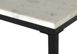 INTERhome Konsolentisch GATSBY 100 x 30 cm schwarz/ weiß