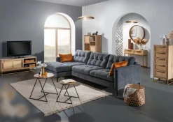 INTERhome Lowboard BAHAR 130 x 55 cm Mango natur