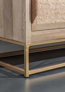 INTERhome Lowboard BAHAR 130 x 55 cm Mango natur