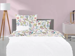 irisette Mako-Satin-Bettwäsche CORADO 135 x 200 cm mehrfarbig