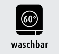 Janine Mako-Satin-Kissenhülle COLORS 40 x 80 cm anthrazit