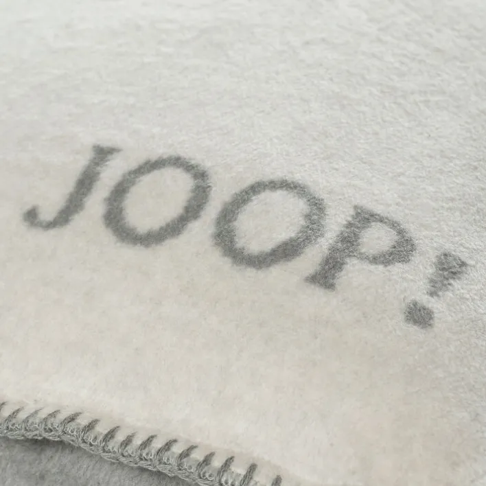 JOOP! Kissenhülle UNI DOUBLEFACE 50 x 50 cm grau