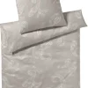 JOOP! Makosatin-Bettwäsche PAISLEY 135 x 200 cm taupe