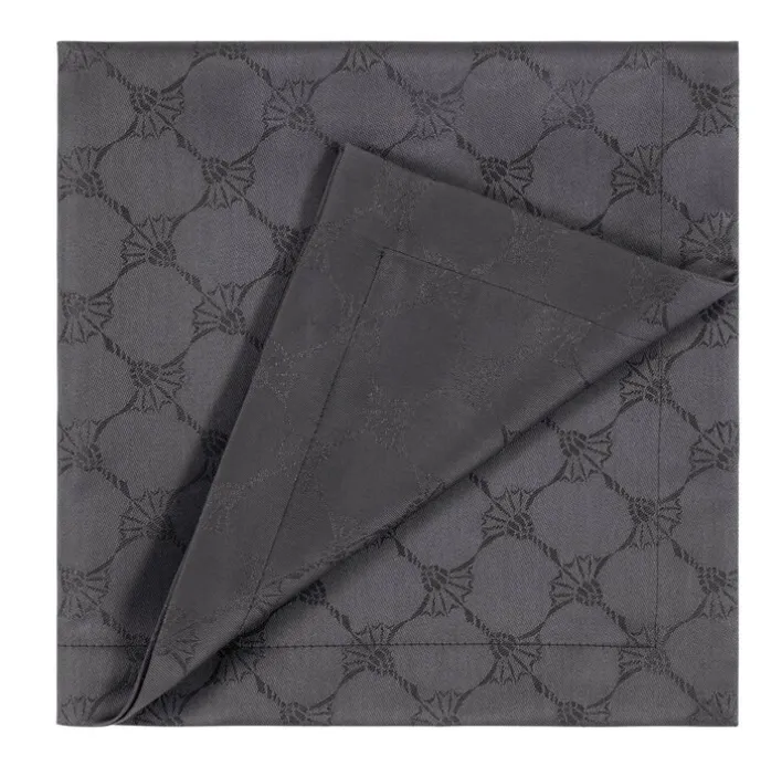 JOOP! Servietten-Set CORNFLOWER ALLOVER 2er Set graphitgrau