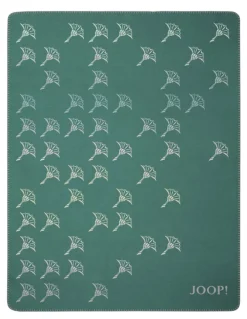 JOOP! Wohndecke FADED CF 150 x 200 cm grün/hellgrau