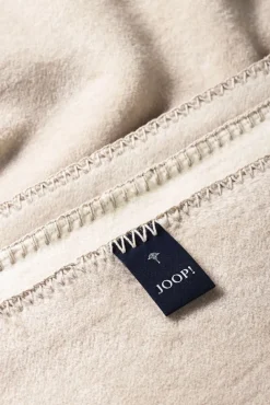 JOOP! Wohndecke UNI DOUBLEFACE 150 x 200 cm ecru/feder