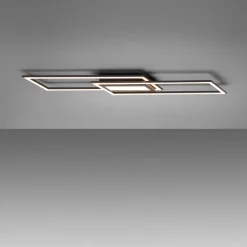 JUST LIGHT LED Deckenlampe ASMIN 17,9 x 100 cm schwarz