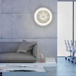 JUST LIGHT LED Deckenlampe VERTIGO 46 cm weiß