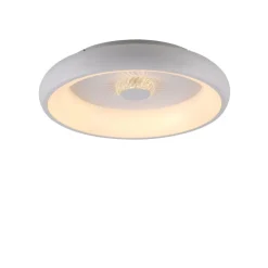 JUST LIGHT LED Deckenlampe VERTIGO 46 cm weiß