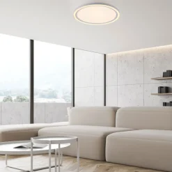 JUST LIGHT LED Deckenlampe BEDGING 40 cm weiß