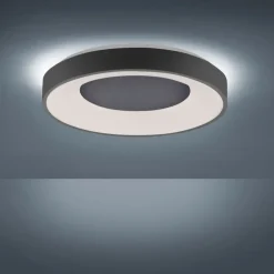 JUST LIGHT LED Deckenlampe ANIKA 50 cm anthrazit