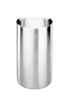 JUSTINUS Champagnerkühler ALBA 11 x 11 x 18,8 cm Edelstahl chromfarbig