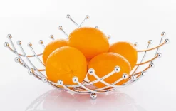 JUSTINUS Obstkorb LIFESTYLE Edelstahl