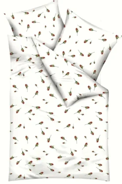 kaeppel Satin-Bettwäsche ROSENKNOSPEN 135 x 200 cm mehrfarbig