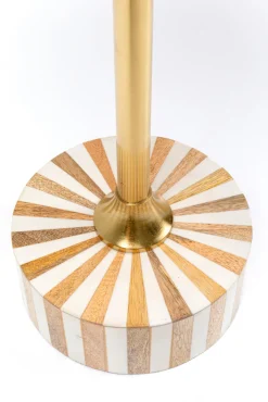 KARE DESIGN Beistelltisch DOMERO CIRQUE goldfarbig