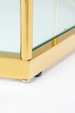 KARE DESIGN Beistelltisch COMB 55 cm goldfarbig