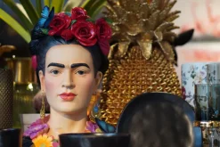KARE DESIGN Dekofigur FRIDA FLOWER mehrfarbig
