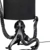 KARE DESIGN Deko-Tischleuchte OCTOPUS 36,5 x 47 cm schwarz
