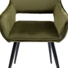 KARE DESIGN Esszimmerstuhl SAN FRANCISCO 2er Set dunkelgrün